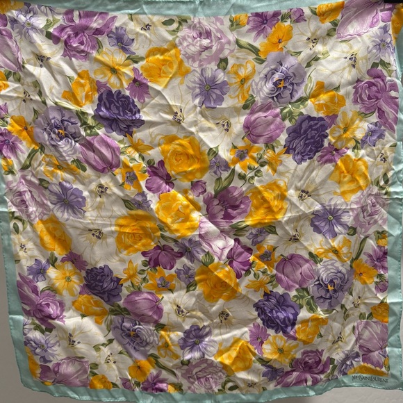 Authentic Yves Saint Laurent scarf